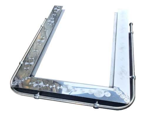 Colțar din inox de tip 'П'